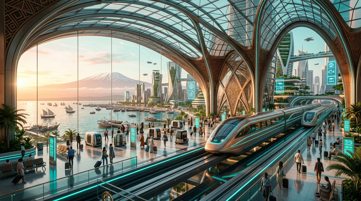 Kilimanjaro Horizon City — High-speed rail terminus