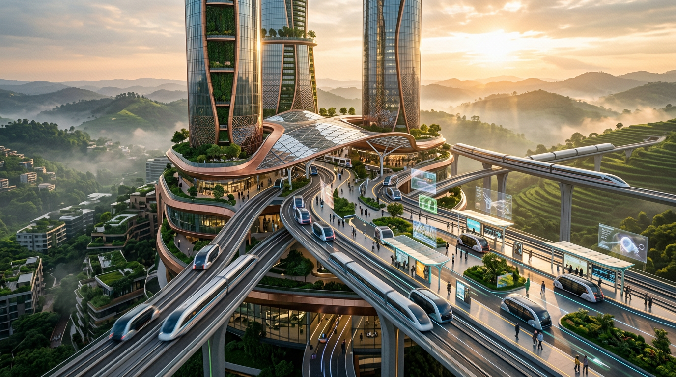 Kigali Innovation Capital — Medical drone dispatch above the hills