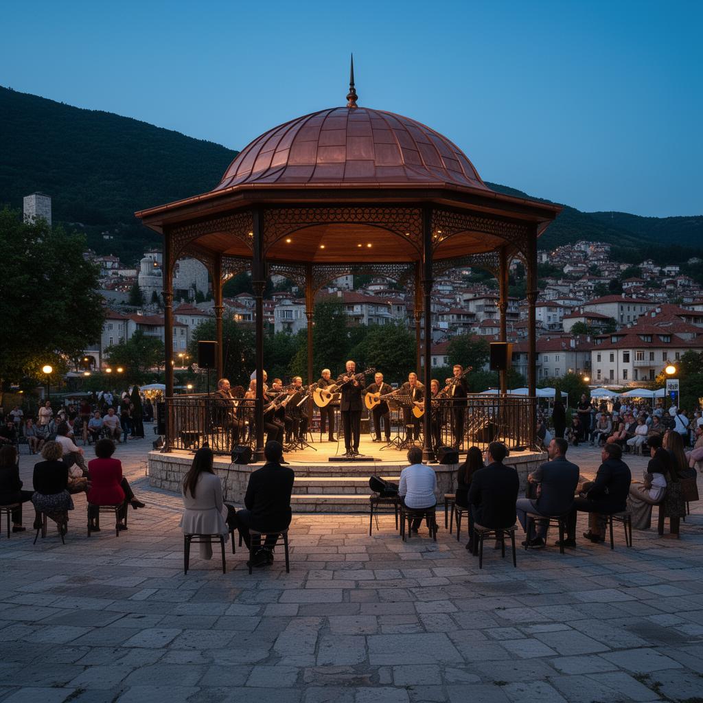 Confluence Capital — Evening sevdah performance pavilion