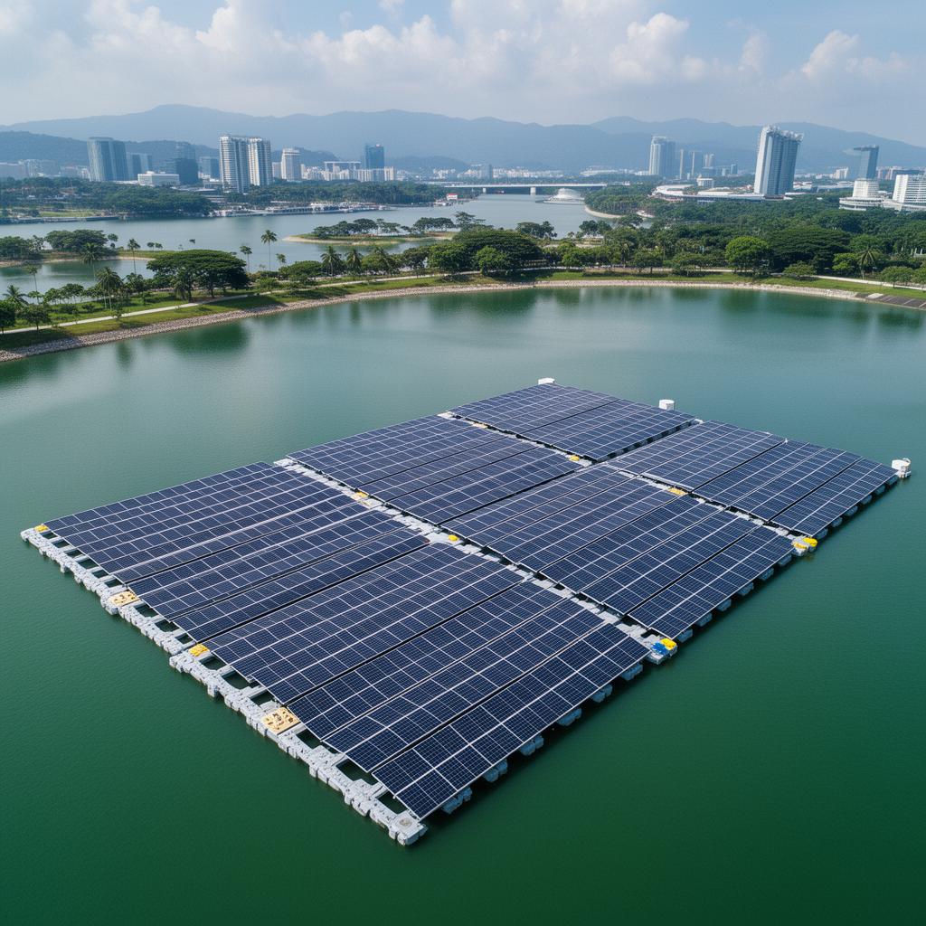 Equator Sovereign City — Reservoir-scale photovoltaic platform