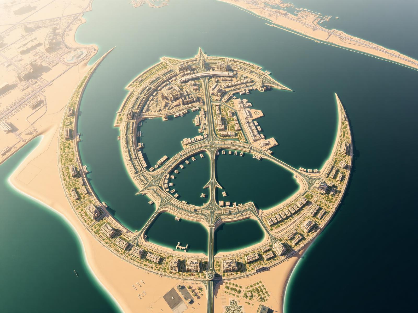 Arabian Horizon Capital masterplan diagram