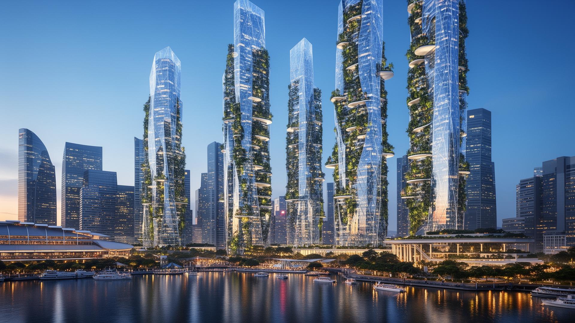 Equator Sovereign City financial district skyline
